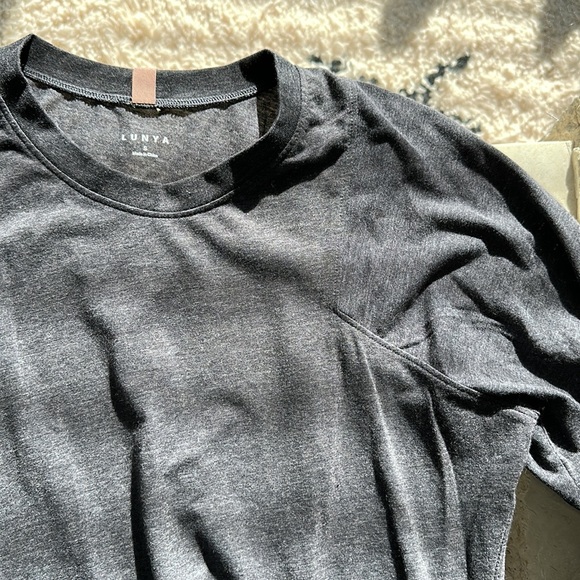 Lunya cotton tee - gray - Picture 4 of 6